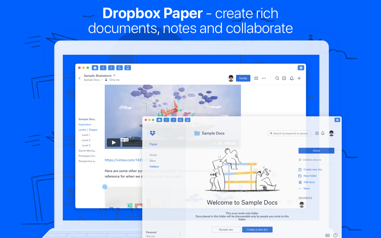 dropbox paper app for mac desktop